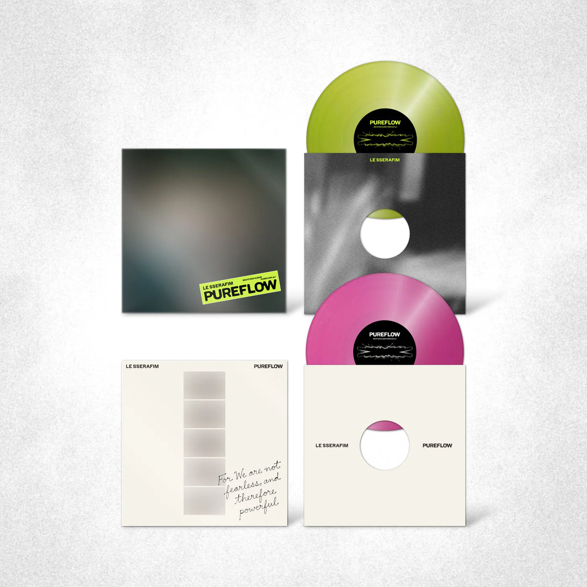 LE SSERAFIM - 2nd Studio Album ['PUREFLOW' pt.1] Vinyl