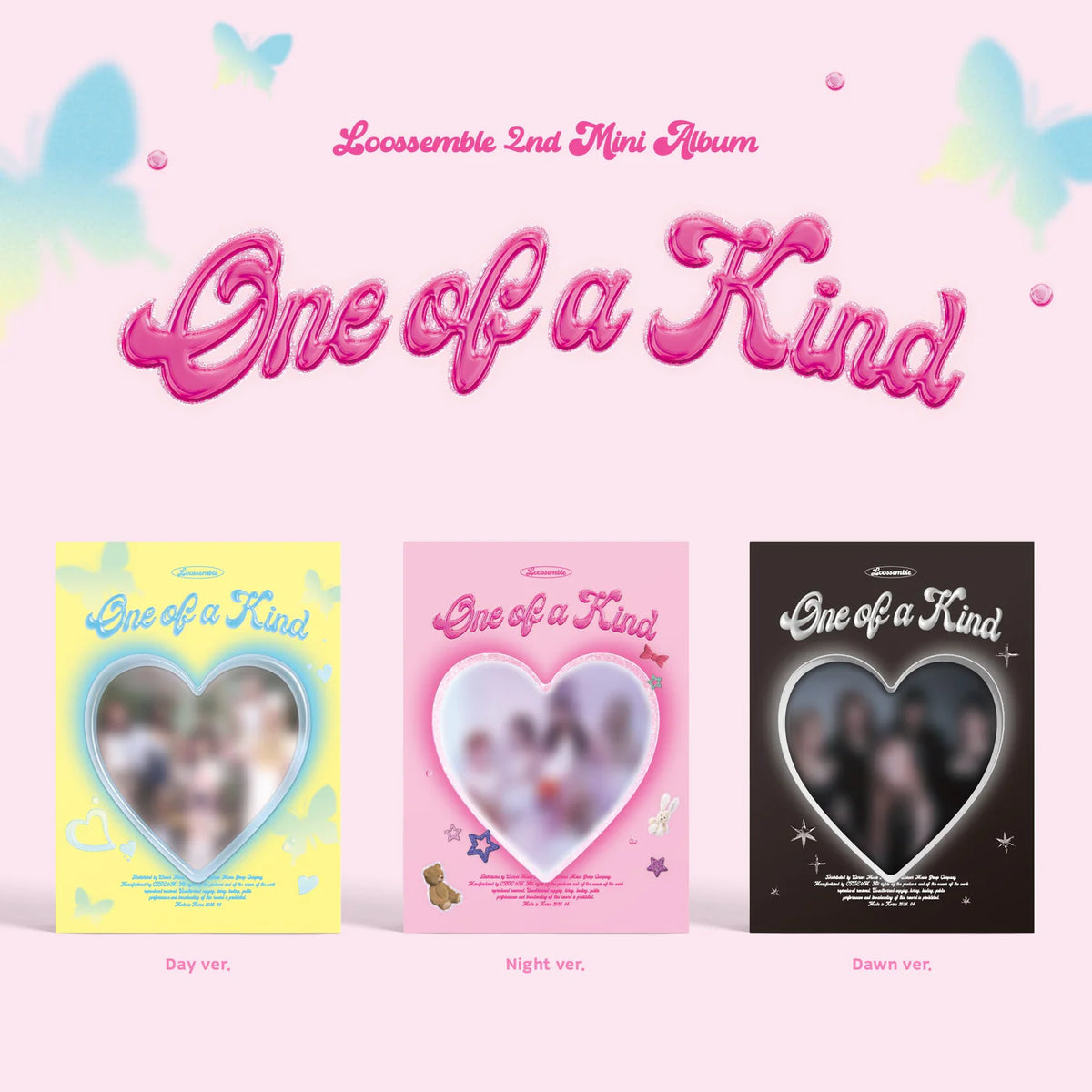 Loossemble - 2nd Mini Album [One of a Kind] (Day Ver. / Night Ver. / Dawn Ver.) (Random Ver.)