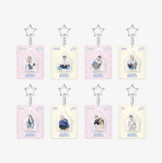 MINI BLOCK KEYRING STRAY KIDS - STAY IN OUR LITTLE HOUSE 6TH FANMEETING OFFICIAL MD