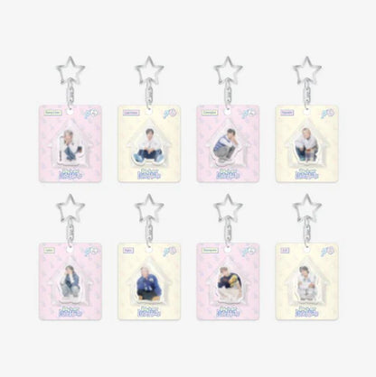 MINI BLOCK KEYRING STRAY KIDS - STAY IN OUR LITTLE HOUSE 6TH FANMEETING OFFICIAL MD