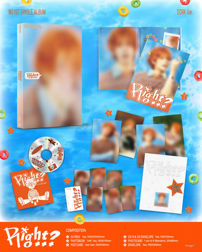 (8/20) Pre-Order MJ (ASTRO) - Single Album [Right..?]