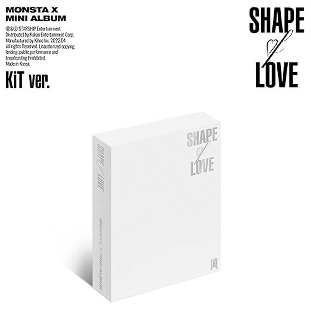 MONSTA X - [SHAPE OF LOVE] 11th Mini Album KIHNO KIT