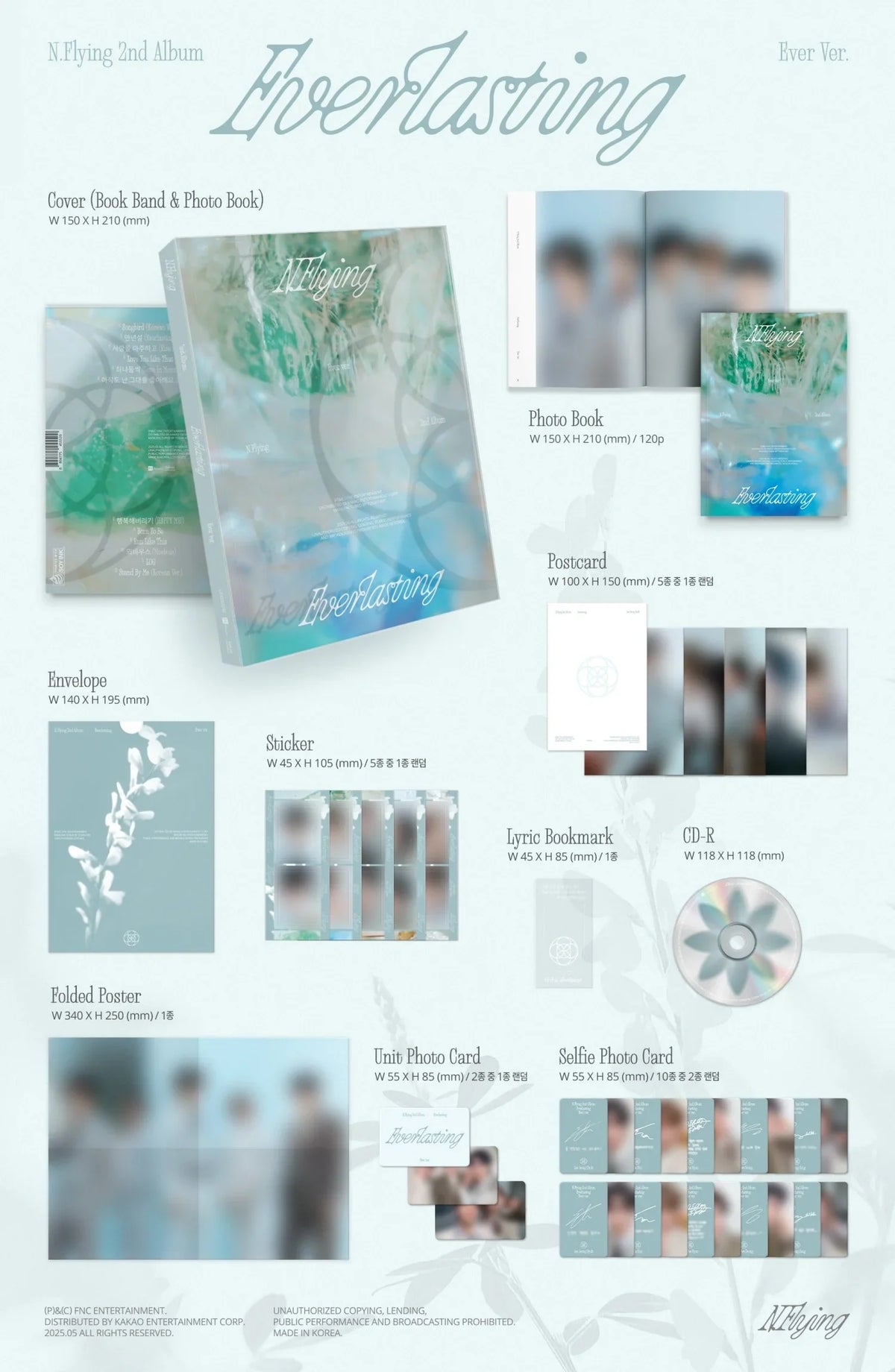 N.Flying - 2nd Album [Everlasting] (Ever Ver. / Last Ver.)