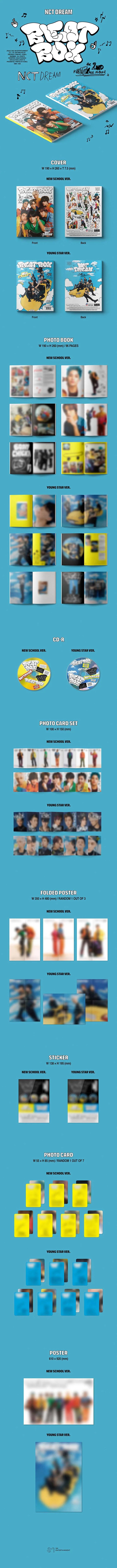NCT DREAM - BEATBOX [2ND ALBUM] REPACKAGE