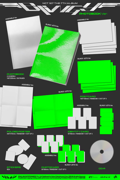 Pre-order NCT 127 7th Full Album [BLINGY] (Photobook Ver.)