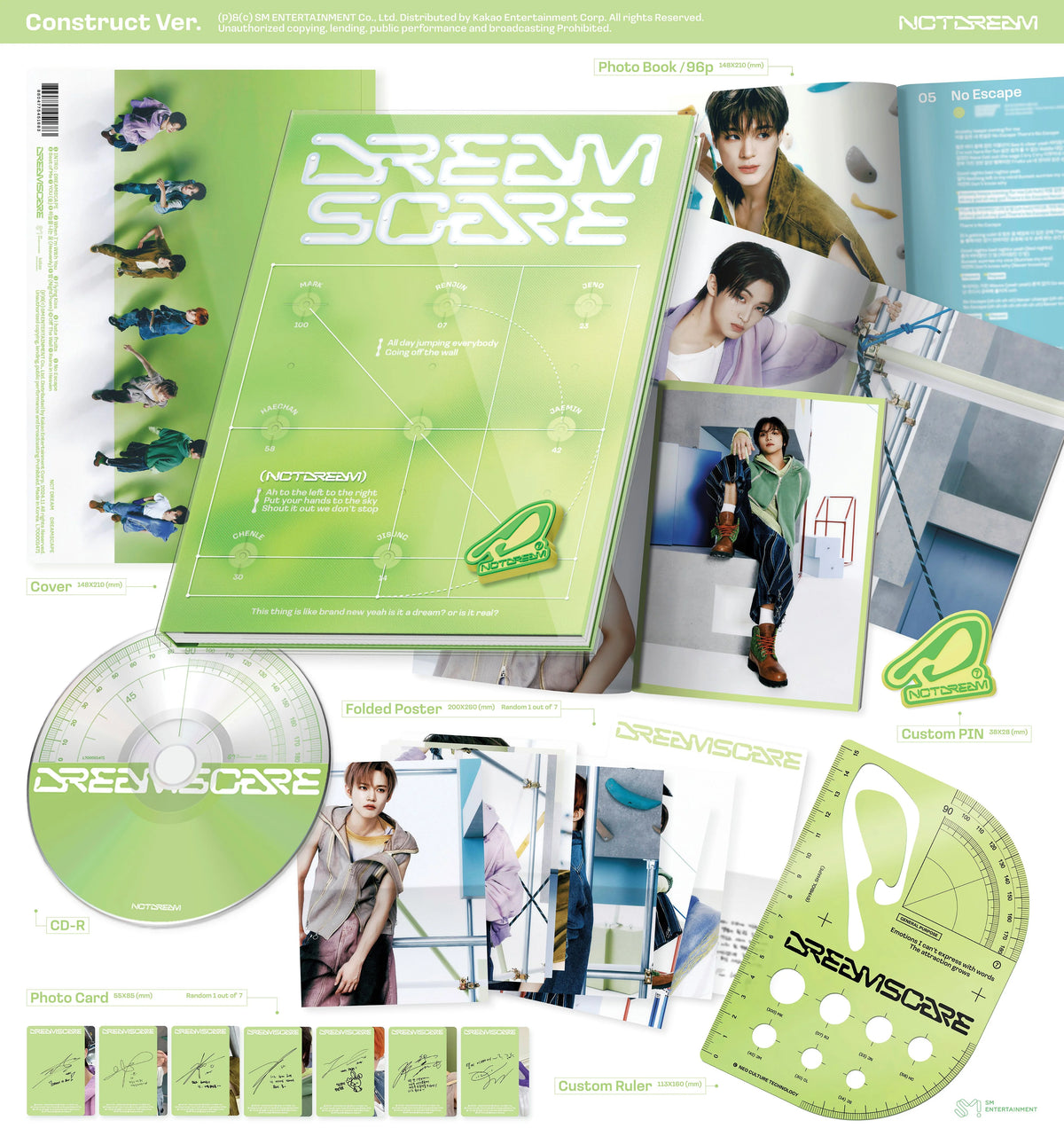 NCT DREAM - 4th Album [DREAMSCAPE] Construct Ver.
