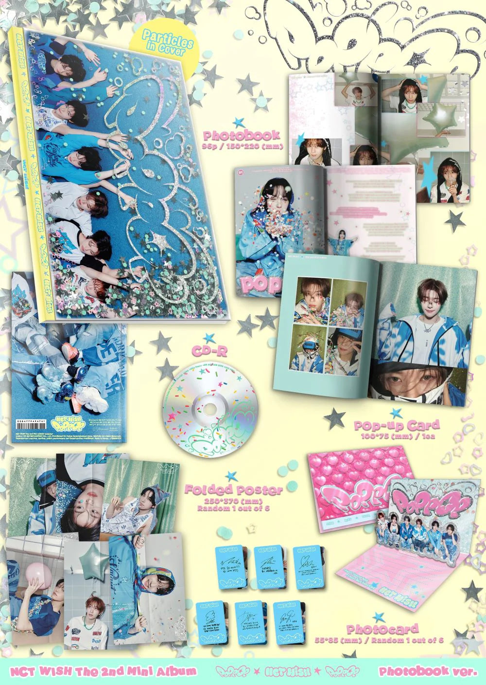 NCT WISH - 2nd Mini Album [poppop] (Photobook Ver.)