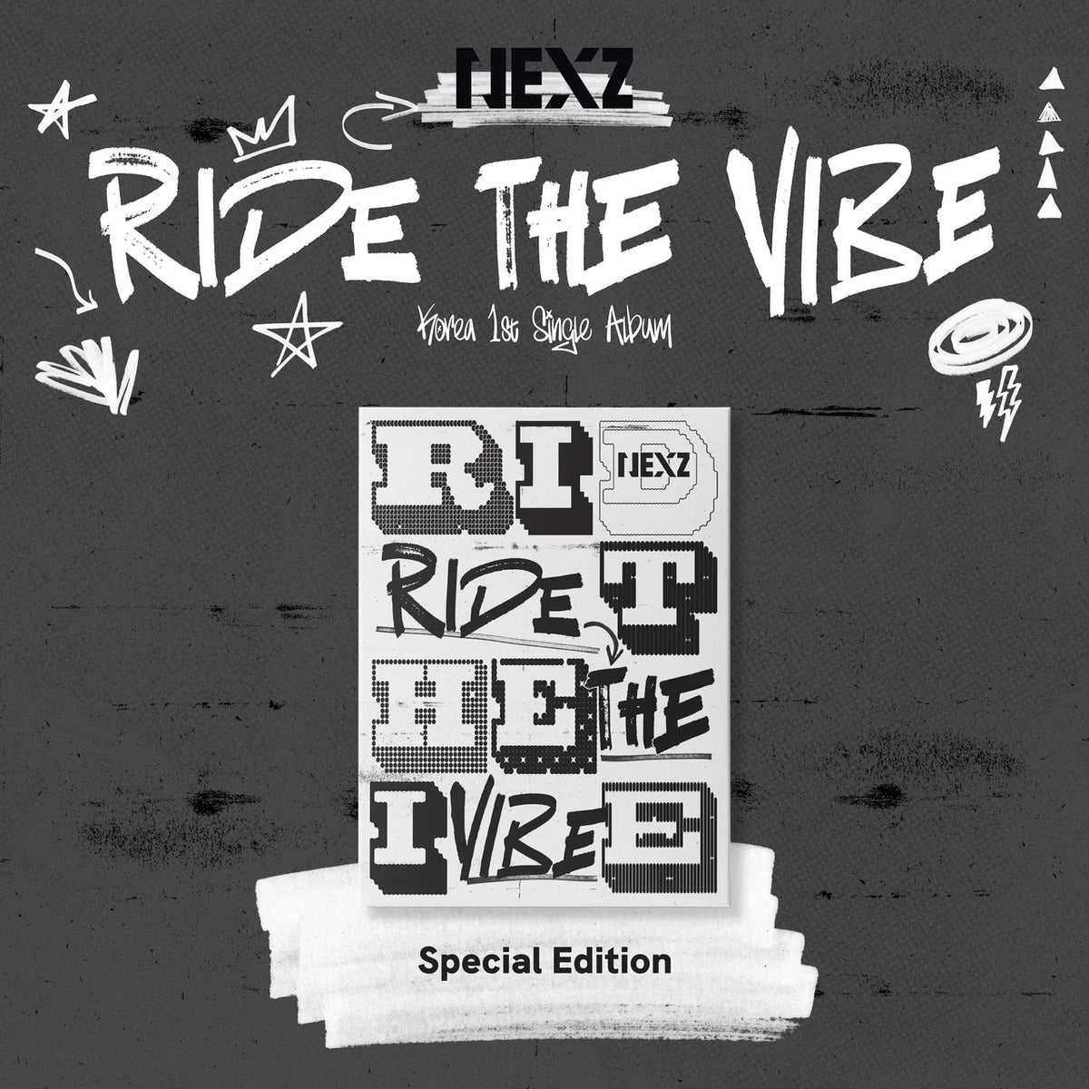 NEXZ - KOREA 1ST SINGLE ALBUM [RIDE THE VIBE] Special Version