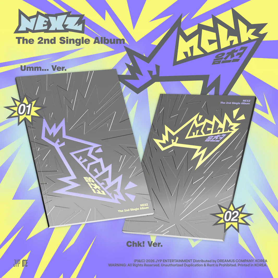 NEXZ - 2nd Single Album [Mmchk] Standard Ver.