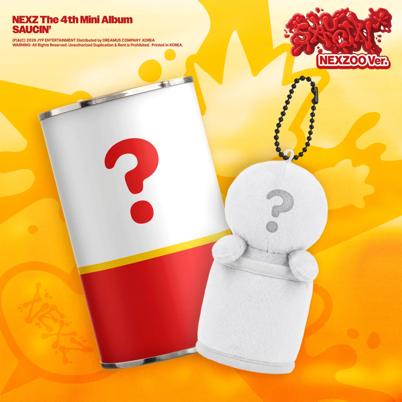 (8/24) Pre-Order NEXZ - 4th Mini Album [SAUCIN'] NEXZOO Ver.