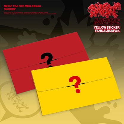 (8/24) NEXZ - 4th Mini Album [SAUCIN'] STICKER FANS ALBUM Ver.