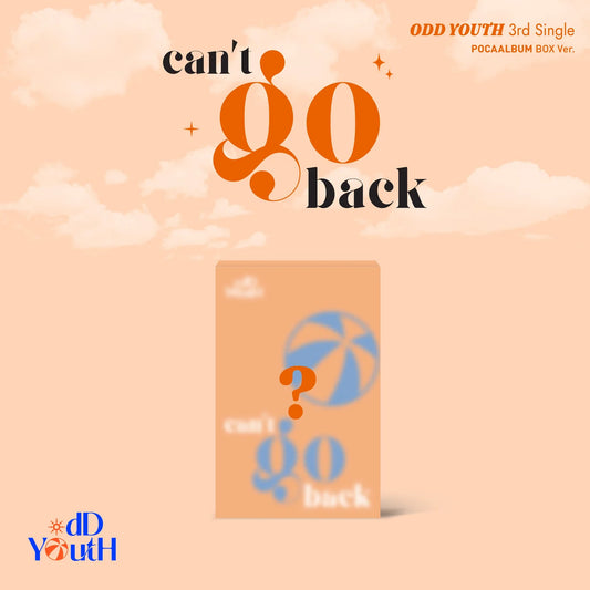 (8/25) Preorder ODD YOUTH - 3rd Single [can't go back] POCAALBUM BOX Ver.