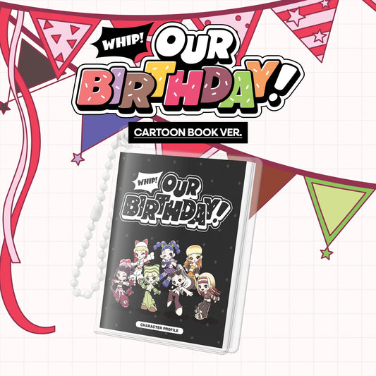 (8/19) Pre-Order OURBIRTHDAY - 1st Single Album [Our Birthday] CARTOON BOOK Ver.