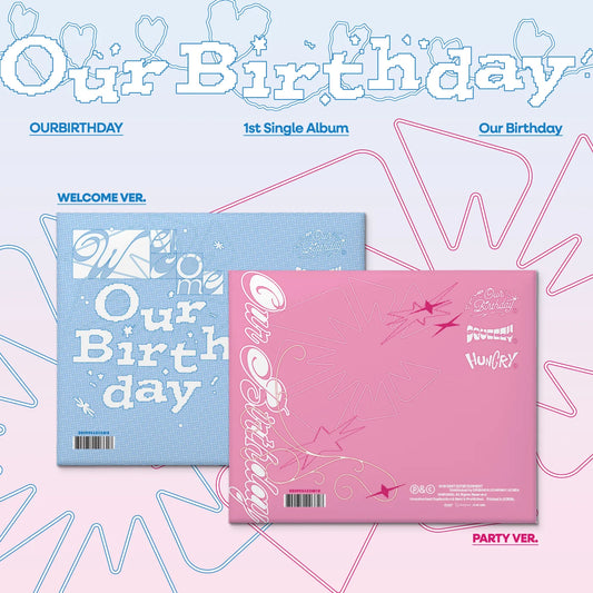 (8/19) Pre-Order OURBIRTHDAY - 1st Single Album [Our Birthday] PHOTOBOOK Ver.