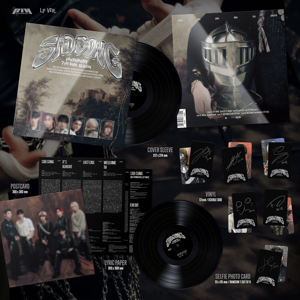 P1Harmony - 7th Mini Album [SAD SONG] LP Ver.