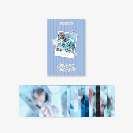 (PRE-ORDER) STRAY KIDS - STAY IN OUR LITTLE HOUSE 6TH FANMEETING OFFICIAL MD POSTCARD BOOK