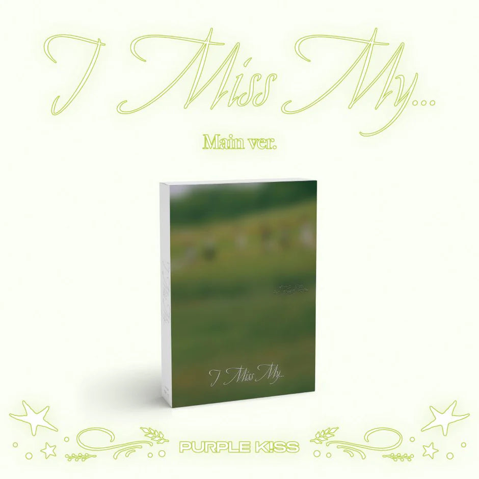 PURPLE KISS - 2nd Single Album [I MISS MY...] (Main Ver.)