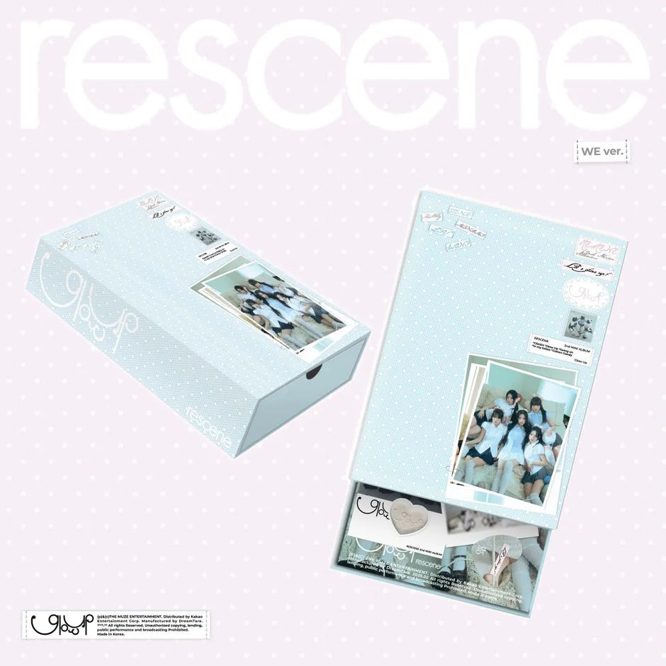 RESCENE - 2nd Mini Album [Glow Up] (WE Ver.)