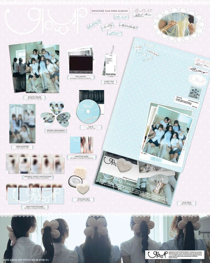 RESCENE - 2nd Mini Album [Glow Up] (WE Ver.)
