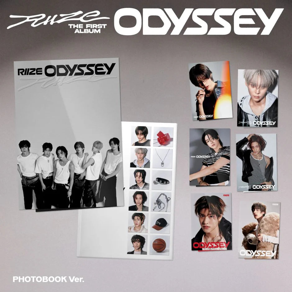 RIIZE - 1st Album [ODYSSEY] (PHOTOBOOK Ver.) (Random ver.)
