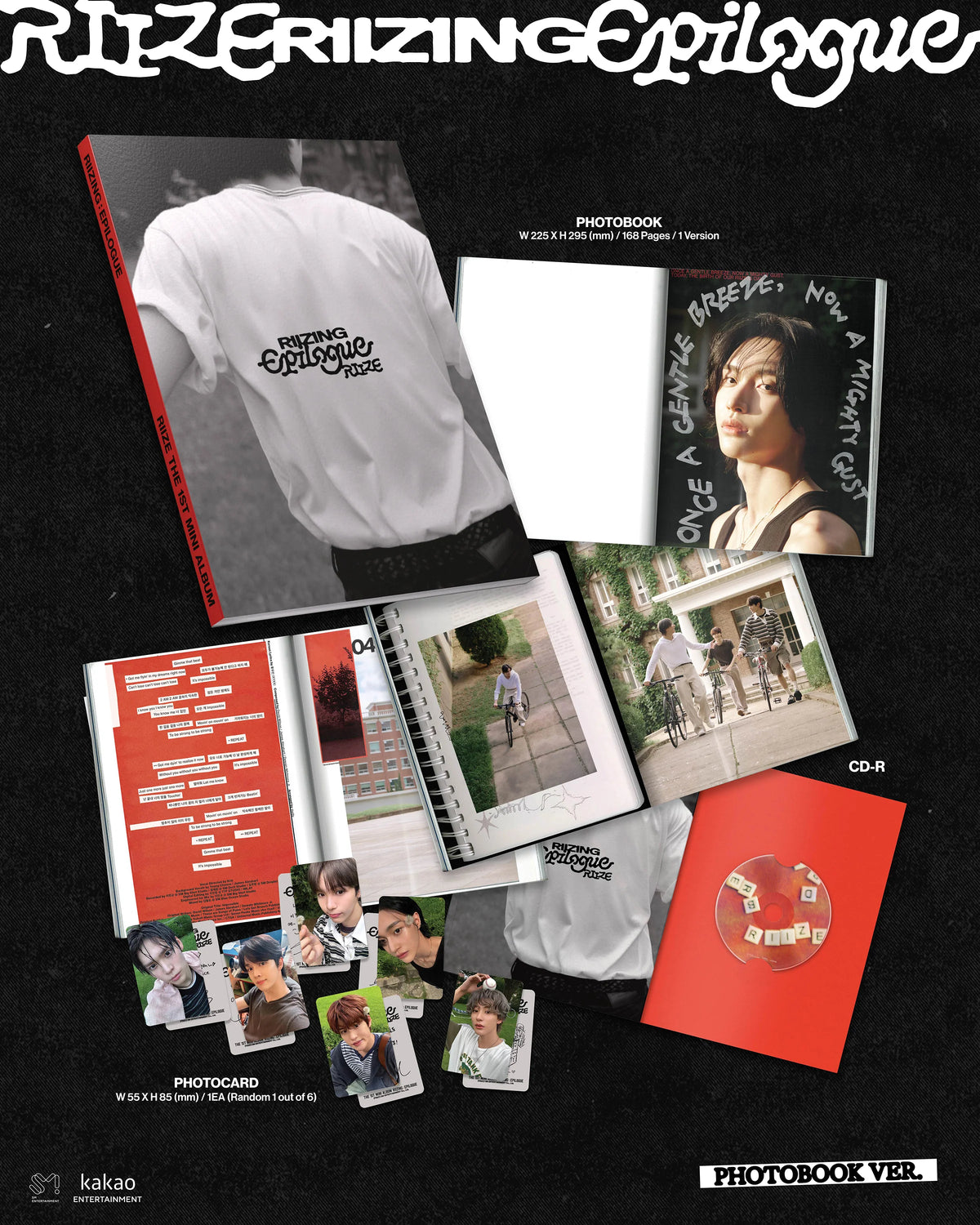 RIIZE - 1st Mini Album [RIIZING : Epilogue] (Photo Book Ver.)