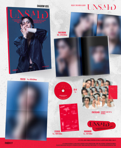 (8/19) Preorder ROCKY (ASTRO) - 3rd Mini Album [UNSAID]