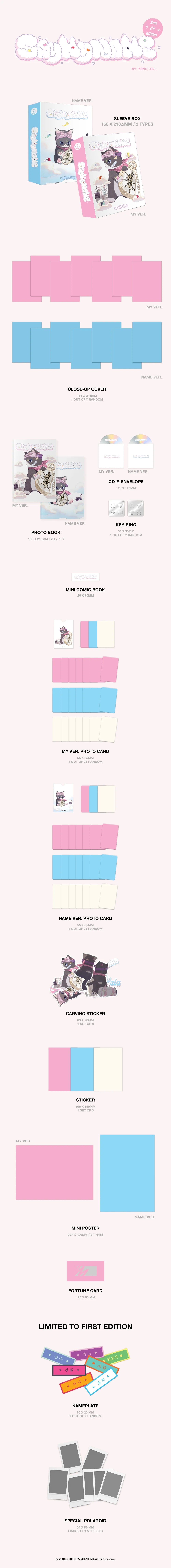 SAY MY NAME - 2nd EP Album [My Name Is...]