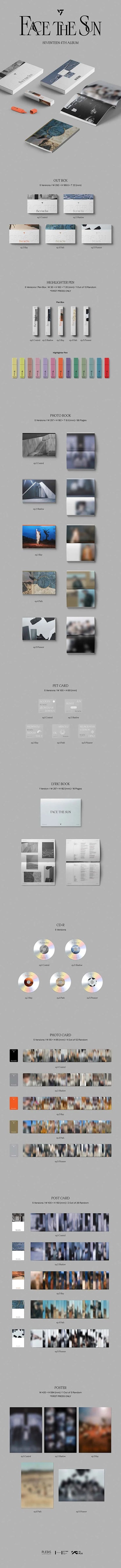 SEVENTEEN - FACE THE SUN [4th ALBUM]