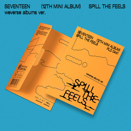 SEVENTEEN - 12th Mini Album [SPILL THE FEELS]
Weverse Albums Ver.