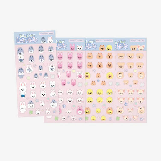 (PRE-ORDER) STRAY KIDS - STAY IN OUR LITTLE HOUSE 6TH FANMEETING OFFICIAL MD SKZOO 3D STICKER