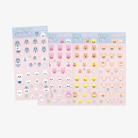 (PRE-ORDER) STRAY KIDS - STAY IN OUR LITTLE HOUSE 6TH FANMEETING OFFICIAL MD SKZOO 3D STICKER