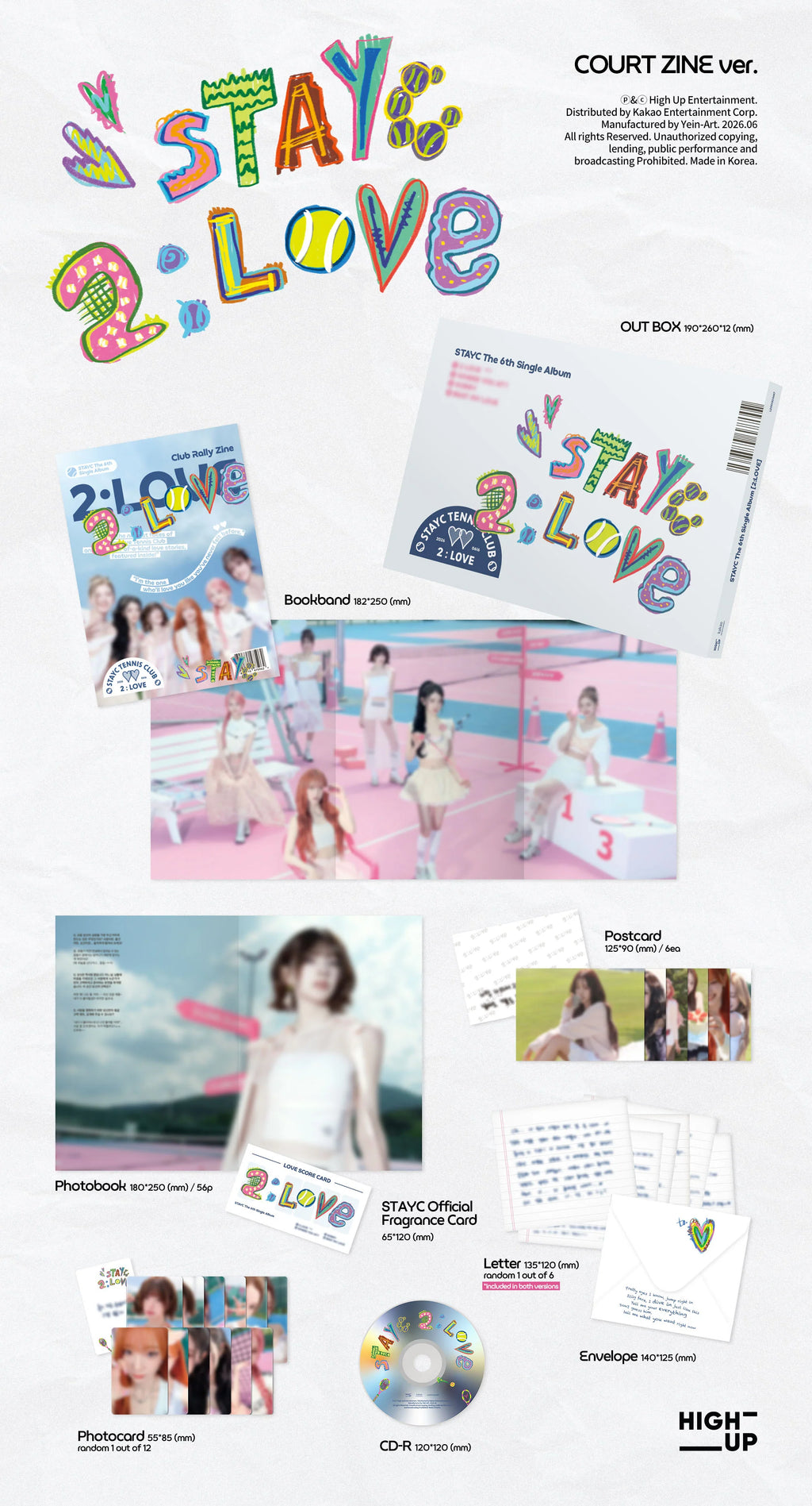 STAYC - 6th Single Album [2:LOVE]