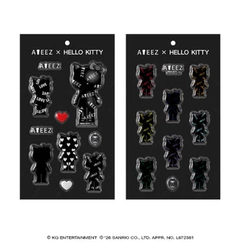 (11/1 preorder) ATEEZ - ATEEZ X HELLO KITTY POP UP OFFICIAL MD 3D STICKER