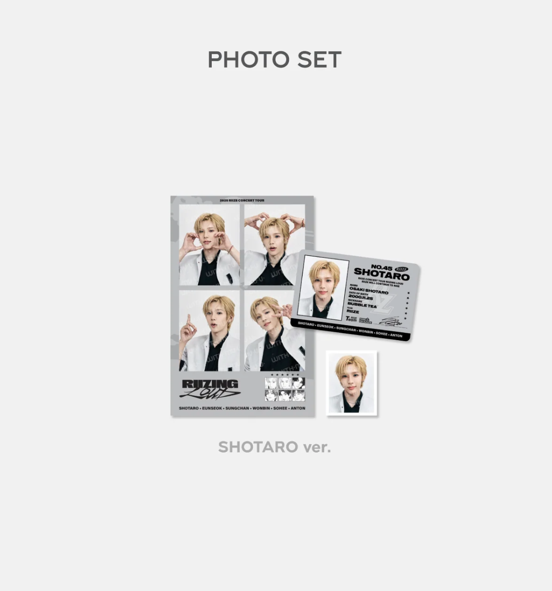 RIIZE - [RIIZING LOUD] 2025 CONCERT TOUR OFFICIAL MD PHOTO SET