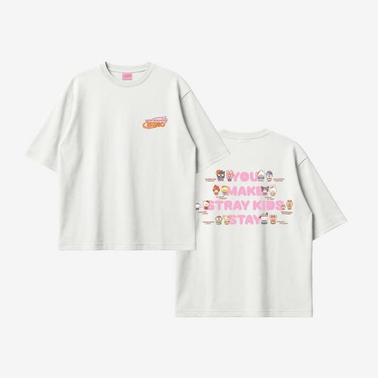 PREORDER T-SHIRT - SKZOO X SANRIO CHARACTERS