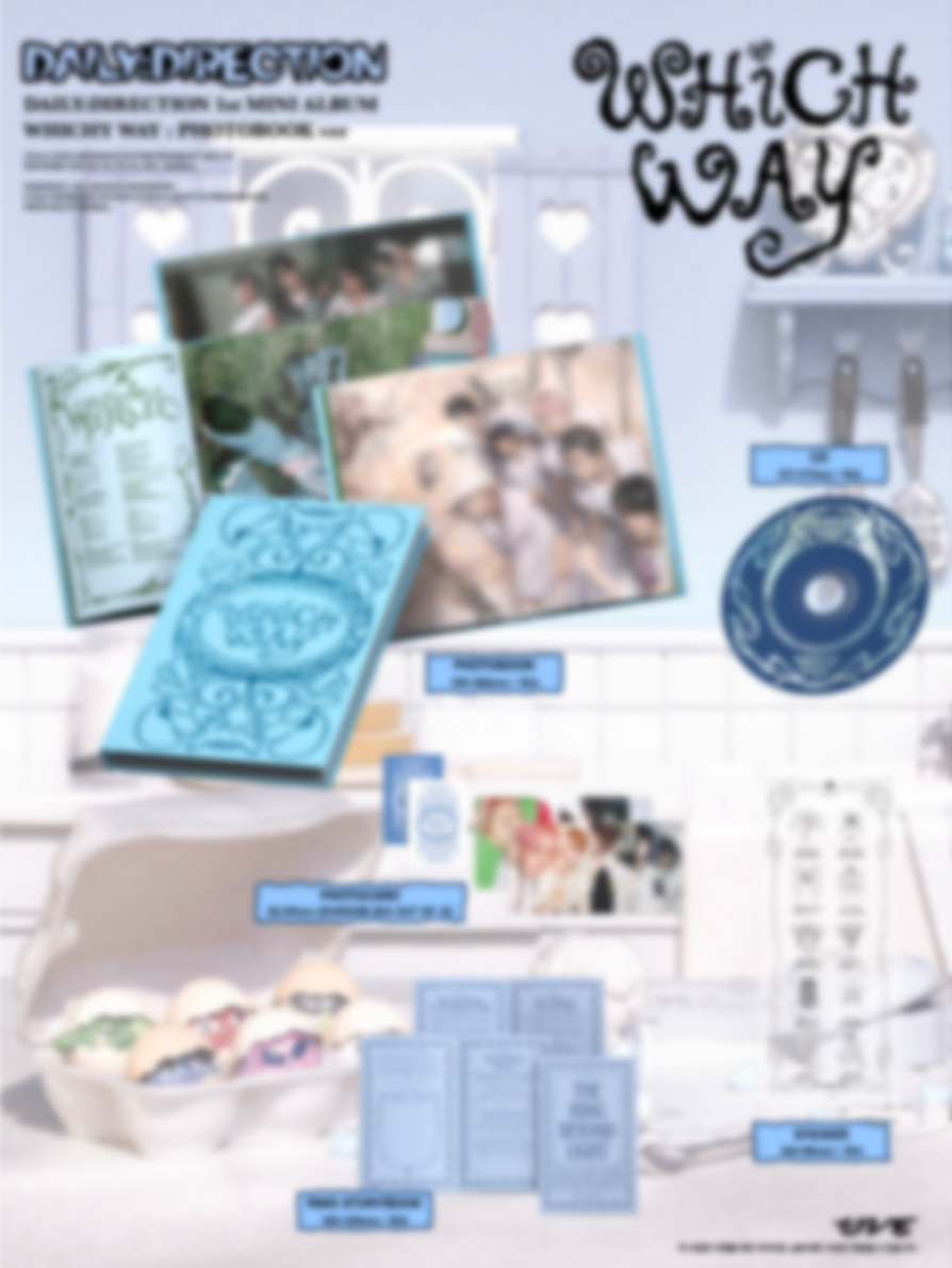 (10/12) preorder DAILY:DIRECTION 1st MINI ALBUM [WHICH WAY]