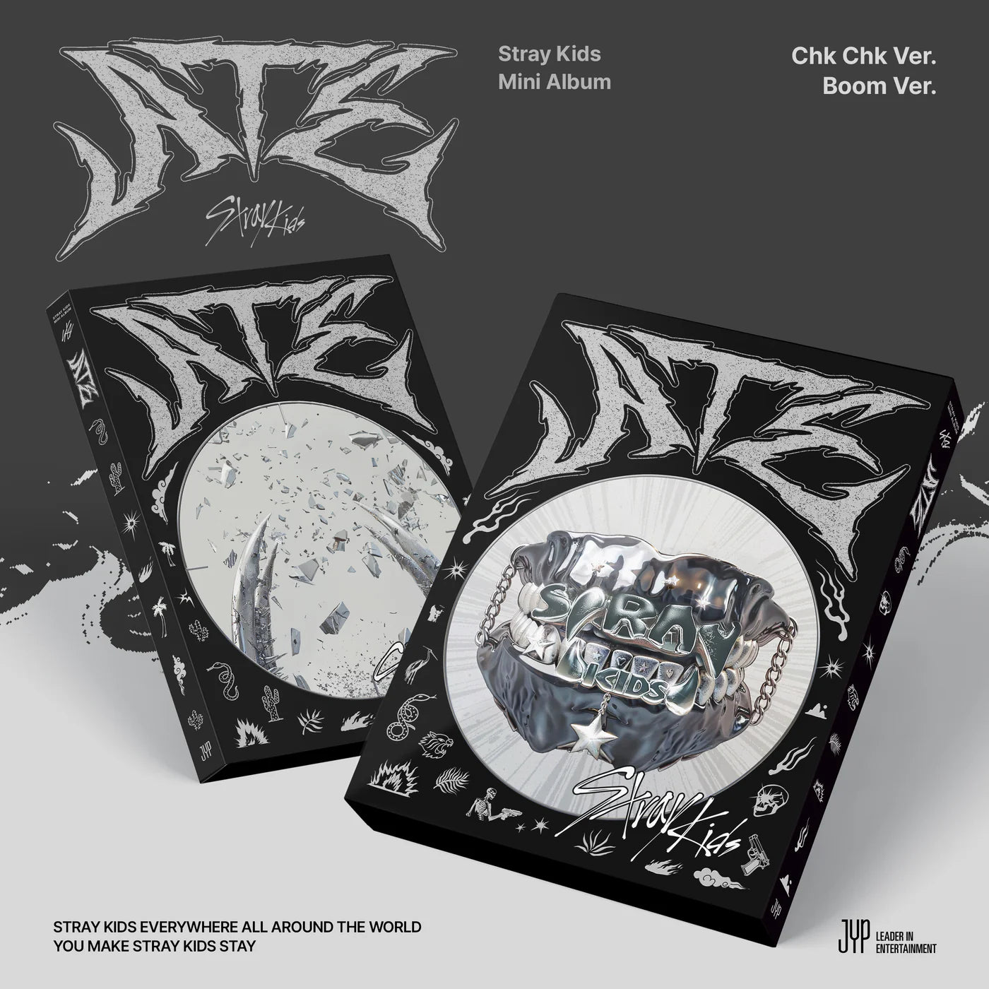 Stray Kids - 9th Mini Album [ATE] (Chk Chk Ver. / Boom Ver.)