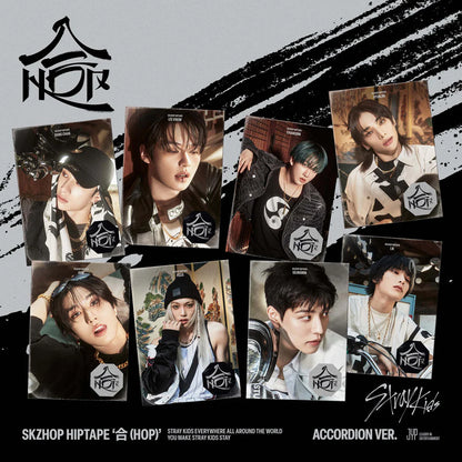 Stray Kids - SKZHOP HIPTAPE [ (HOP)] (ACCORDION Ver.) (Random Ver.)