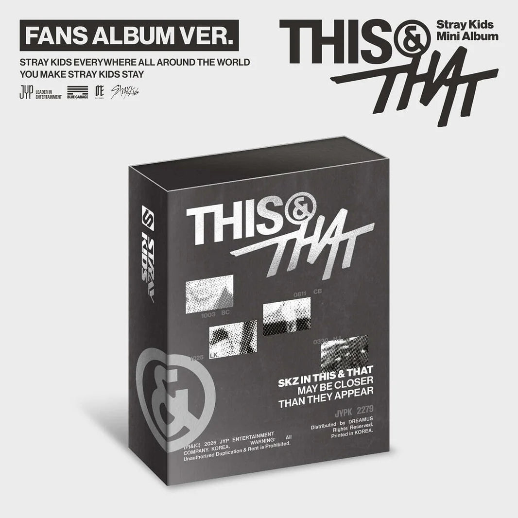 Stray Kids - 10th Mini Album [THIS & THAT] (FANS ALBUM VER.)