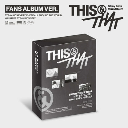 Stray Kids - 10th Mini Album [THIS & THAT] (FANS ALBUM VER.)