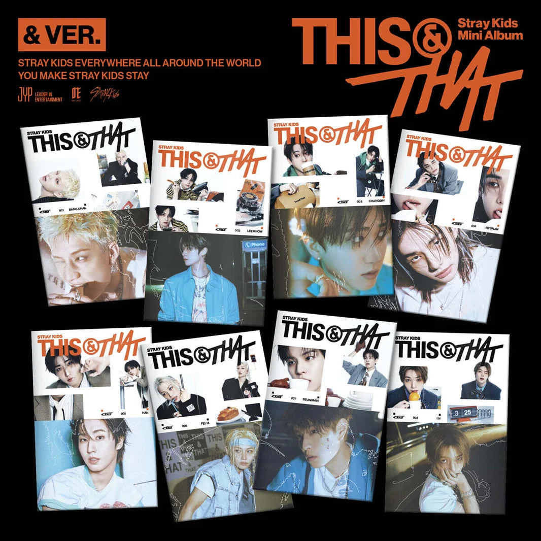 Stray Kids THIS & THAT - Member & VER.