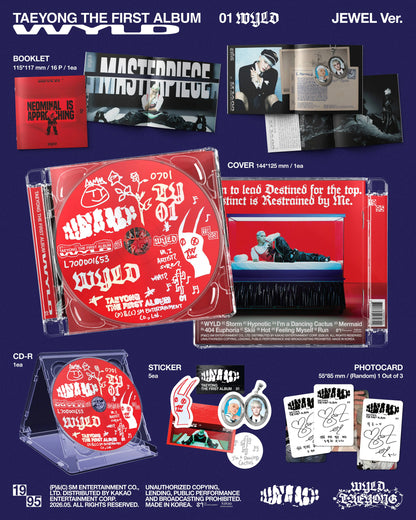 TAEYONG - 1st Album [WYLD] Jewel Case Ver.