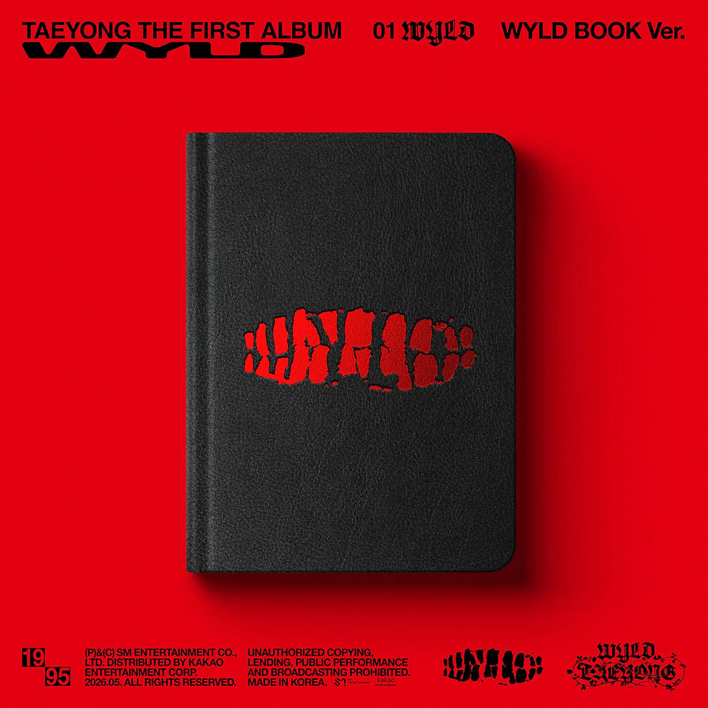 TAEYONG - 1st Album [WYLD] WYLD BOOK Ver.