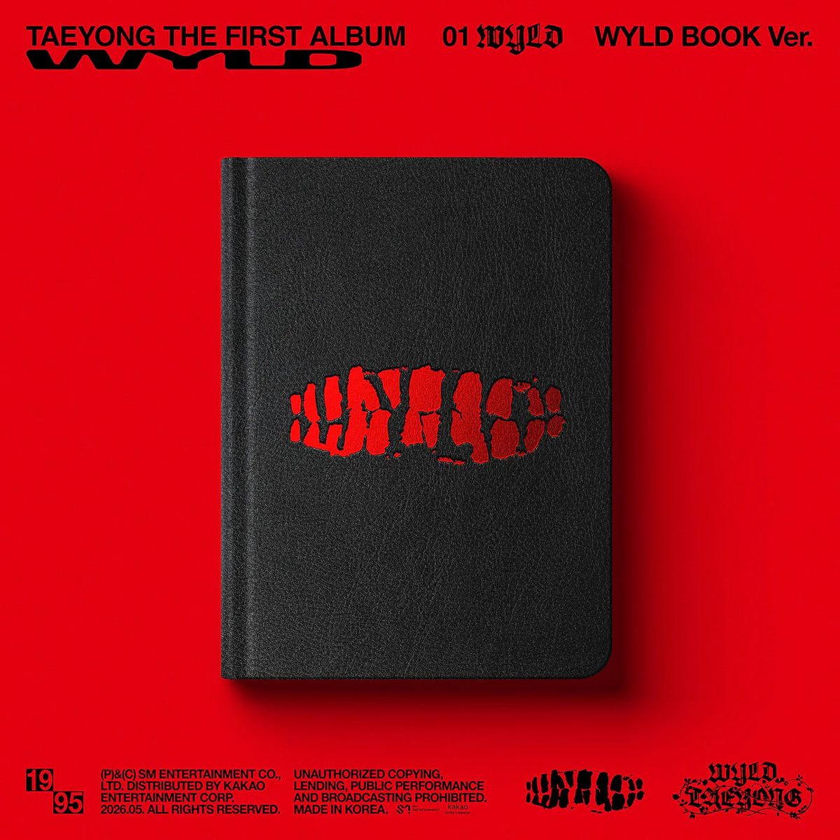 TAEYONG - 1st Album [WYLD] WYLD BOOK Ver.