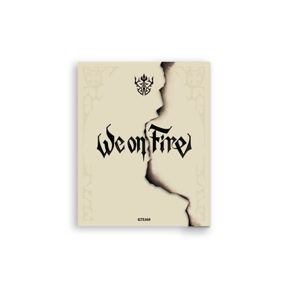 &TEAM - 3rd EP [We on Fire] LIMITED EDITION