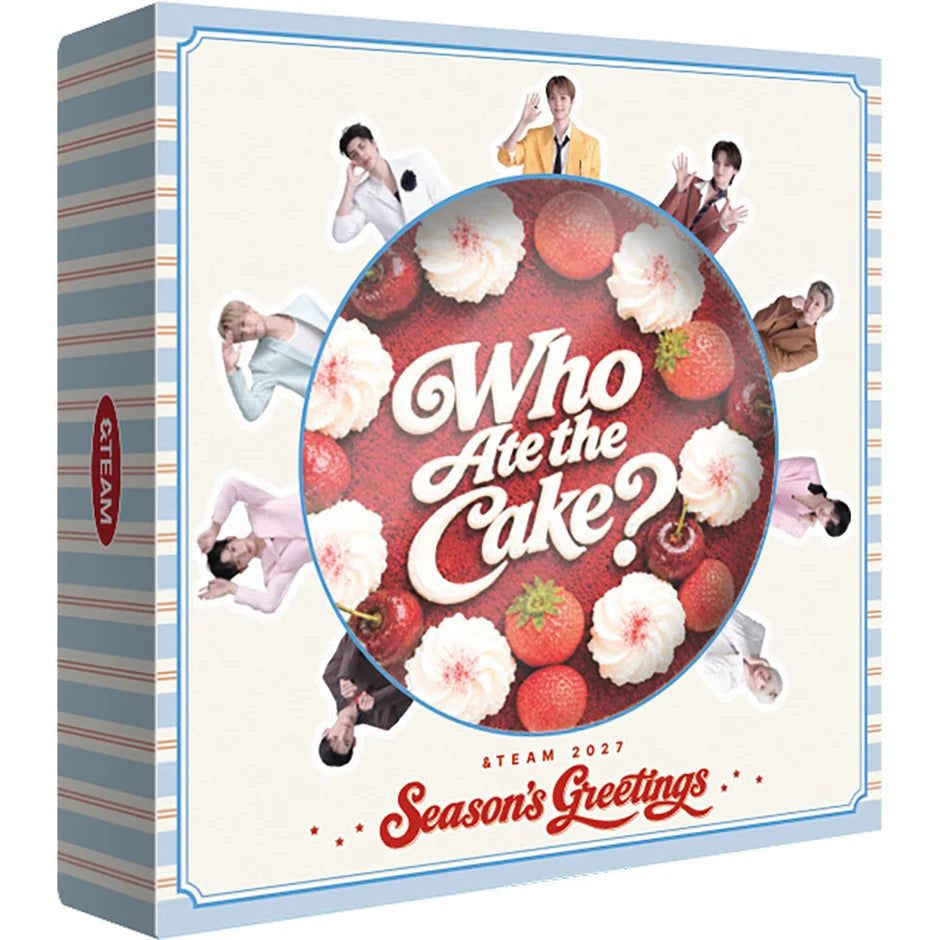 (10/10) &TEAM - WHO ATE THE CAKE? 2027 SEASON'S GREETINGS
