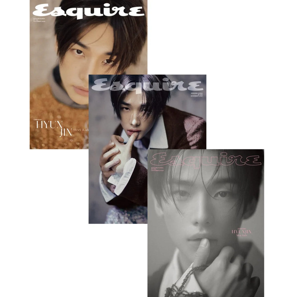 STRAY KIDS HYUNJIN - ESQUIRE MAGAZINE 2026 NOVEMBER ISSUE