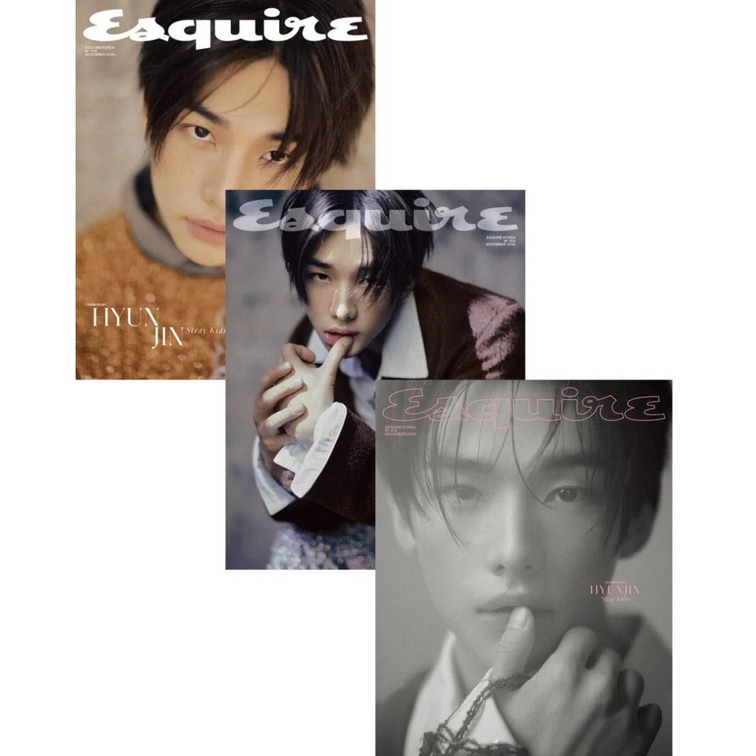 STRAY KIDS HYUNJIN - ESQUIRE MAGAZINE 2026 NOVEMBER ISSUE