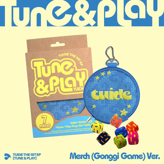 (8/24) Preorder TUIDE - The 1st EP [TUNE & PLAY] Merch (Gonggi Game) Ver.