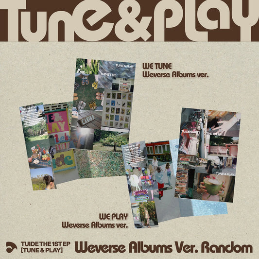 (8/24) Preorder TUIDE - The 1st EP [TUNE & PLAY] Weverse Albums Ver.